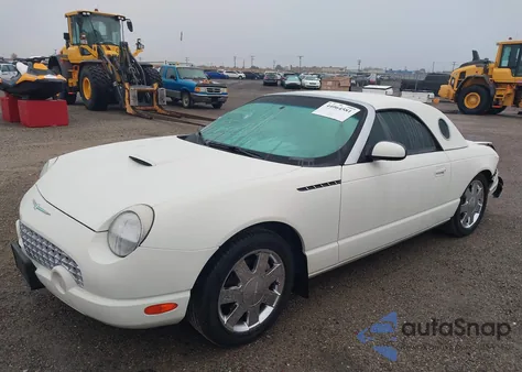 2002 Ford Thunderbird из США, поврежденный, VIN 1FAHP60A62Y113942